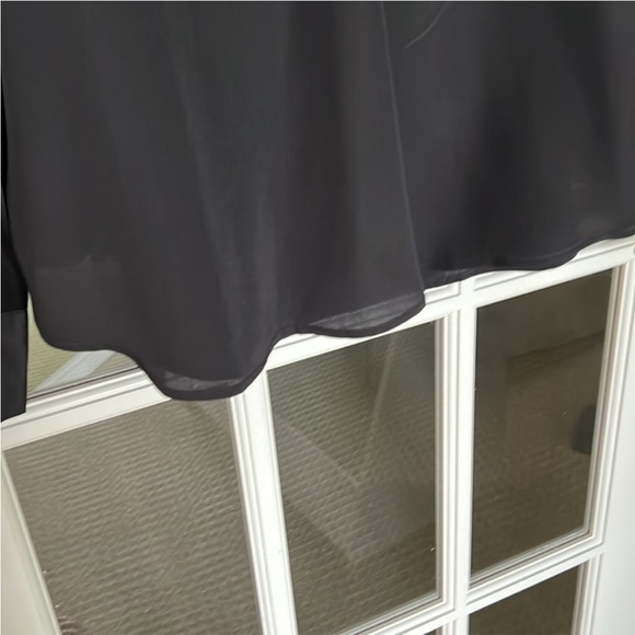 J. CREW , Black 100% Silk Blouse Shirt , size 14 - Picture 5 of 7